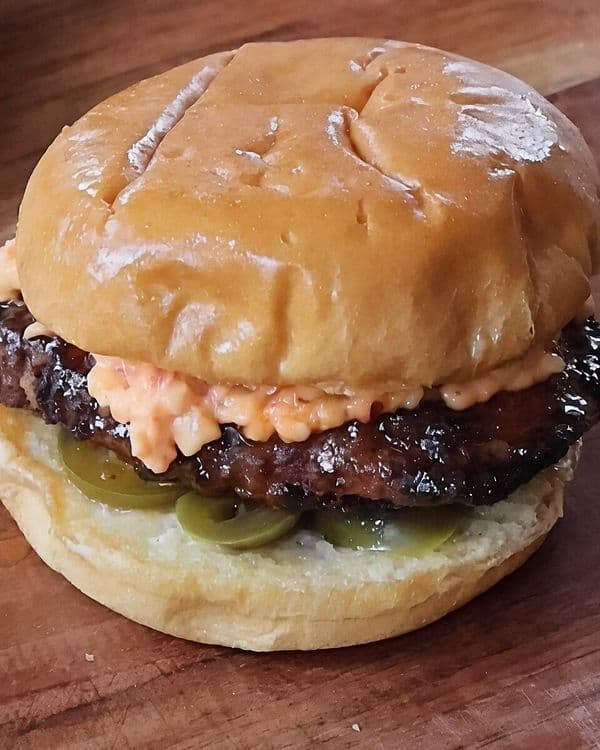 Hot Honey Pimento Chicken Sandwiches recipe