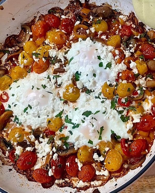 Savory Mediterranean Egg Bake recipe