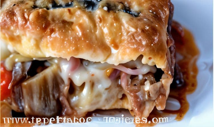 Gratin Eggplant Tart recipe