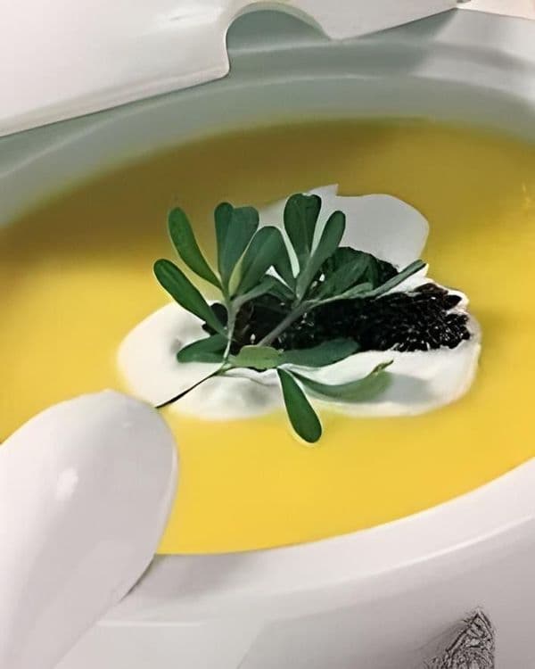 Creamy Vegetable Soup with Fish Roe recipe