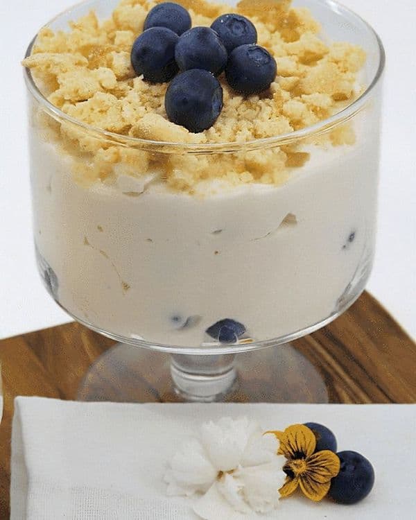 Upside-Down Blueberry Cheesecake recipe