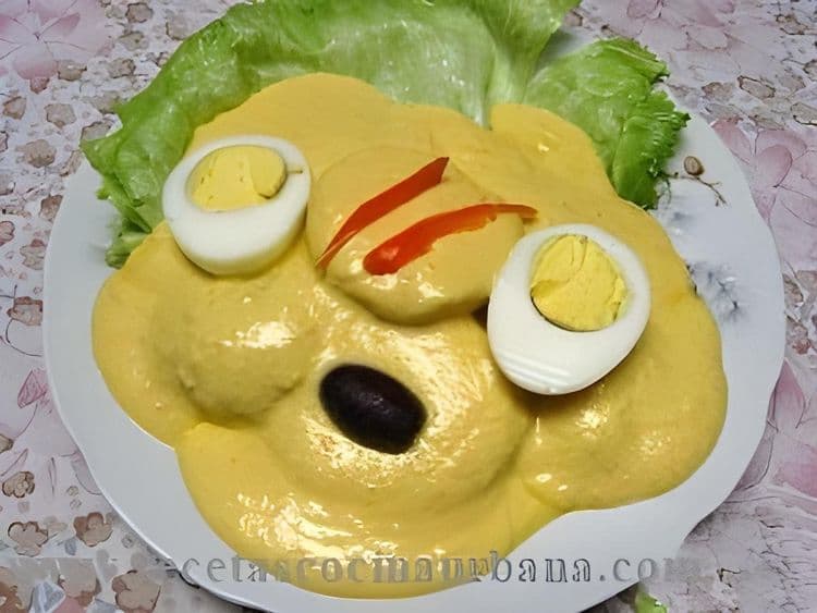 Potatoes a la Huancaina recipe