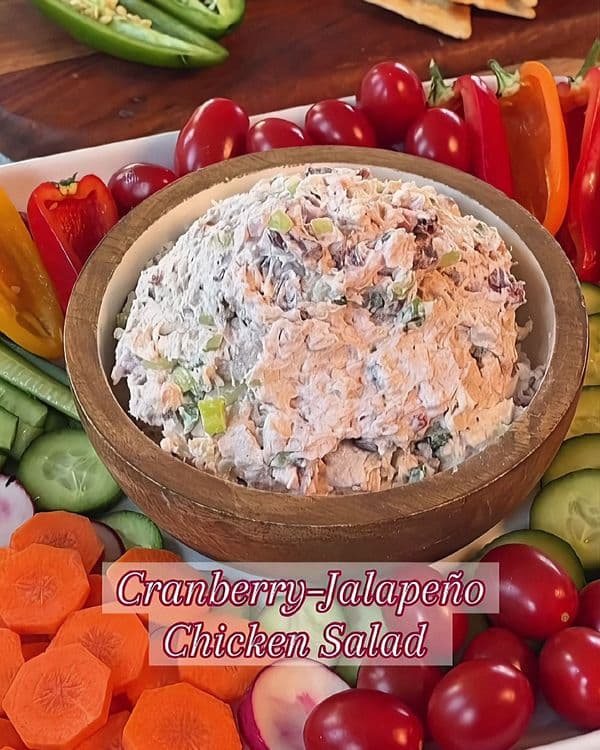 Cranberry–Jalapeño Chicken Salad recipe