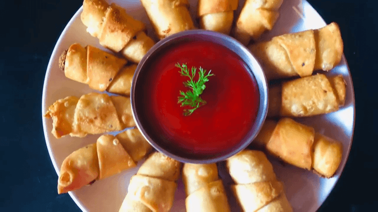 Potato Roll Samosa recipe