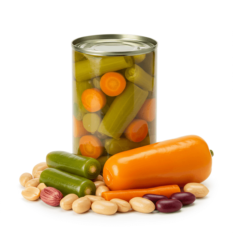 canned vegetables