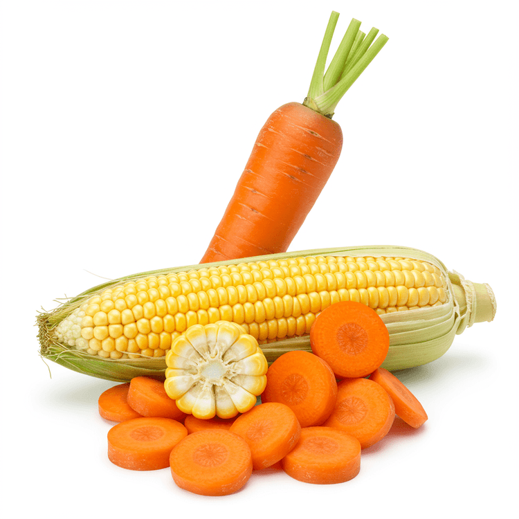 corn and carrot