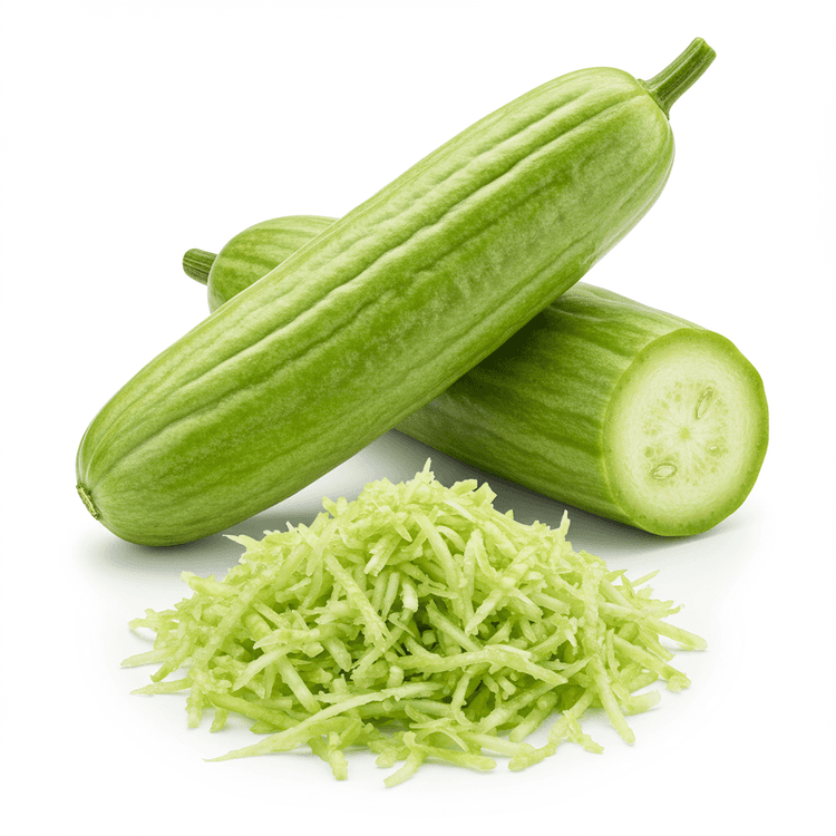 grated bottle gourd