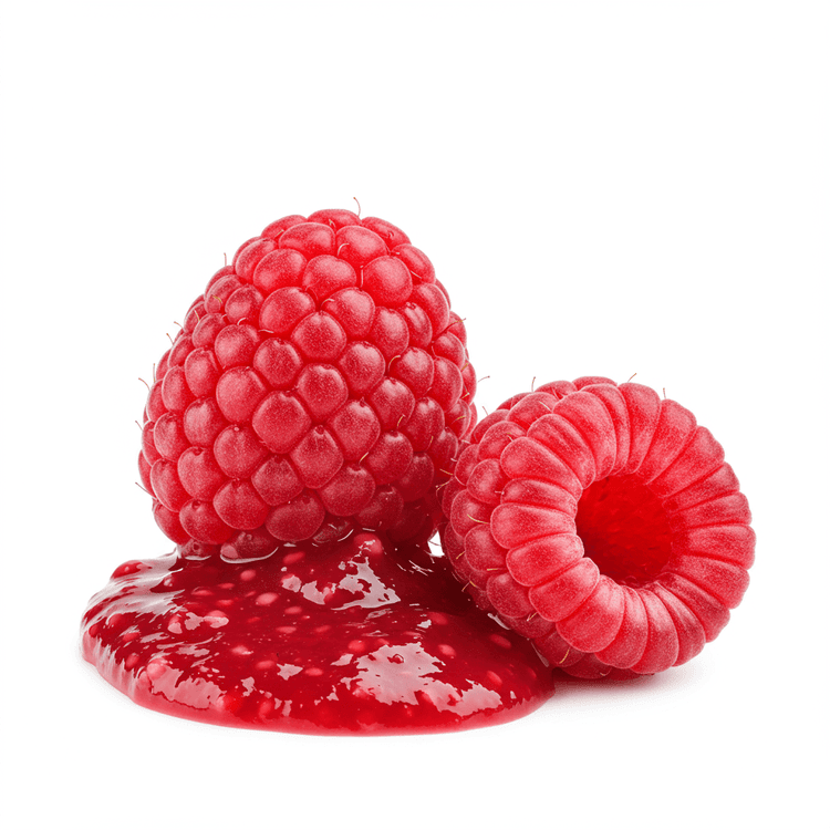raspberry puree