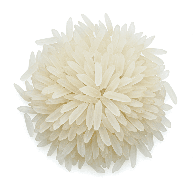 white basmati rice