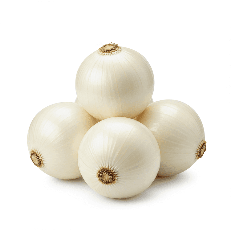 whole white onion