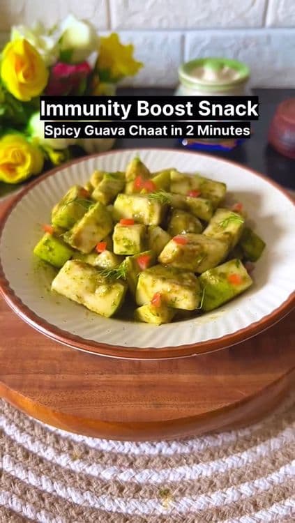Guava Chaat recipe