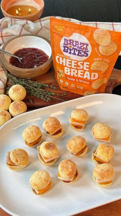 Mini Cranberry Turkey Sandwich Bites recipe