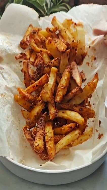 Airfryed Potato Wedges recipe