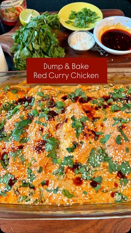 One-Pan Red Curry Chicken recipe
