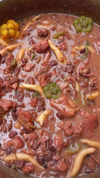Jamaican Stew Peas with Pig’s Tail recipe