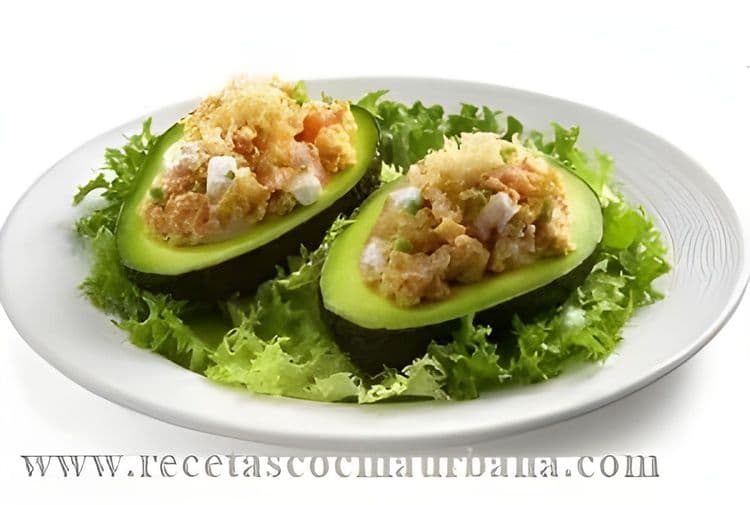 Stuffed Avocados with Tuna recipe