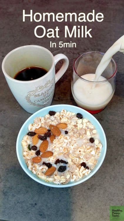 Easy Homemade Oat Milk recipe