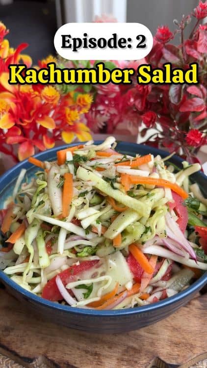 Kachumber Salad for Weight Loss recipe