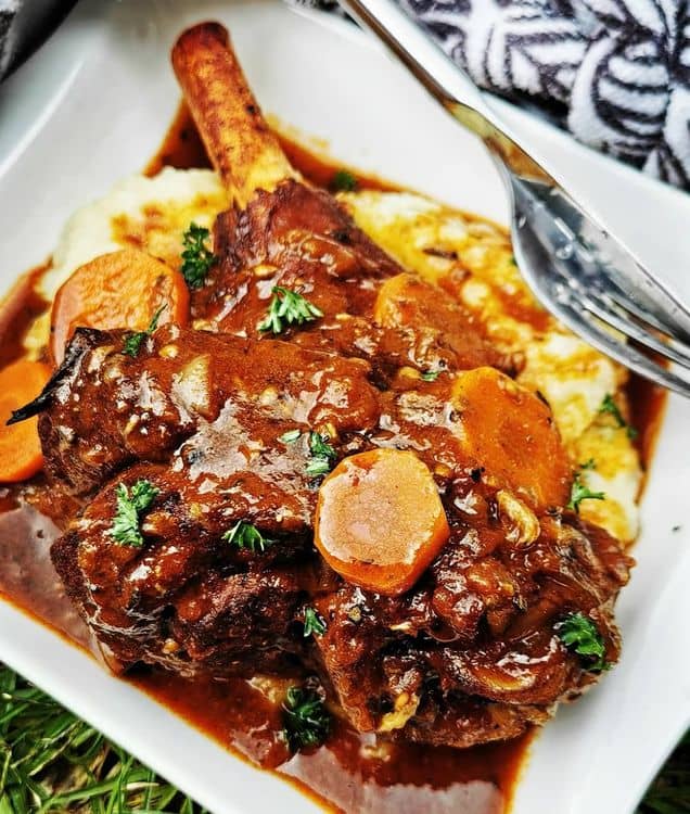 Braised Lamb Shanks recipe