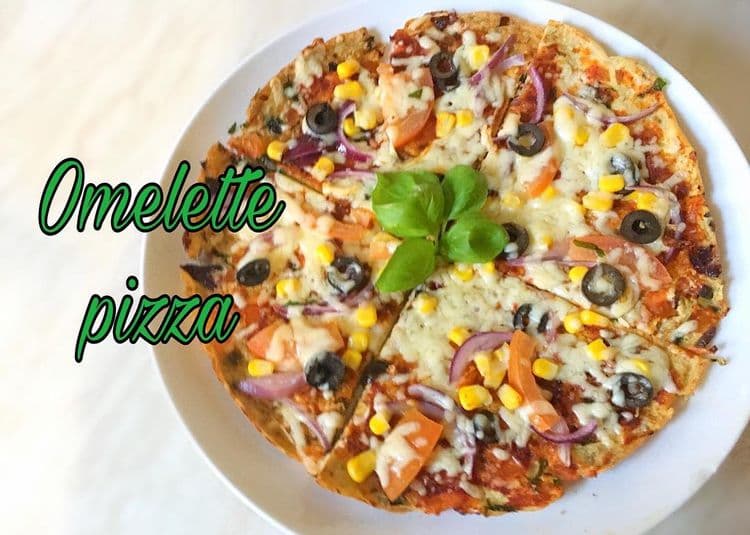 Omelette Pizza recipe