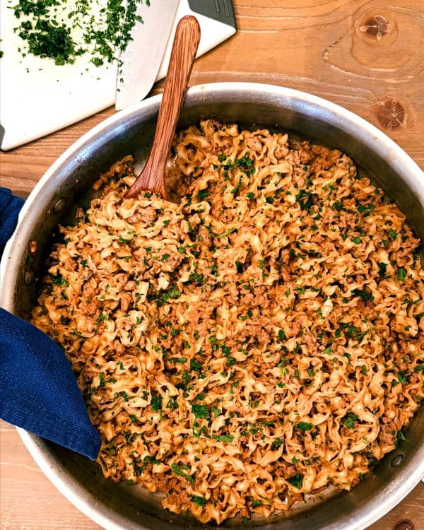 Easy Turkey Stroganoff recipe