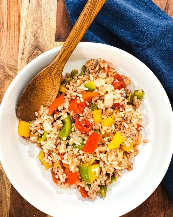 Simple Unstuffed Pepper Casserole recipe