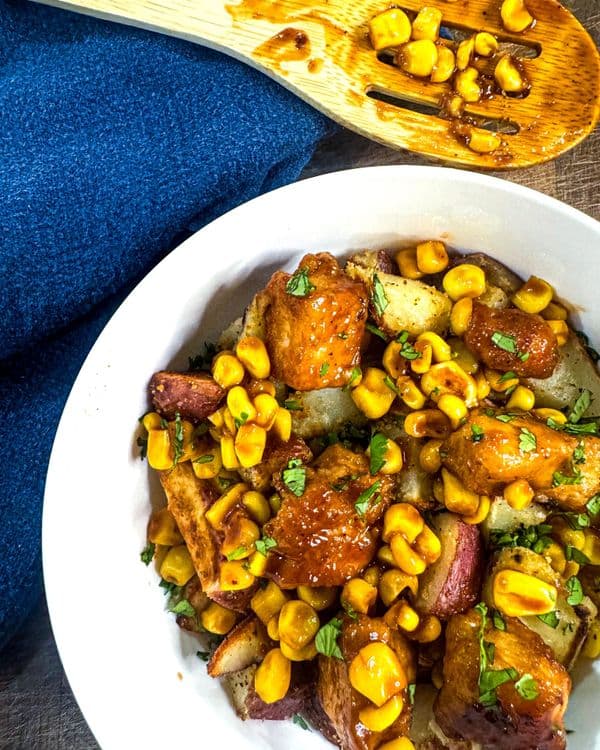 Quick and Healthy BBQ Chicken Bowls recipe