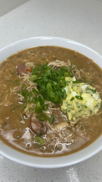 Chicken and Andouille Sausage Gumbo recipe