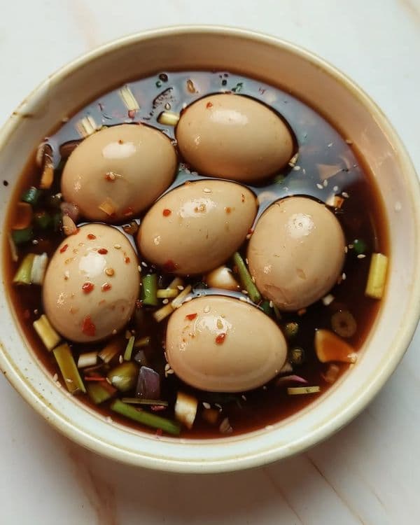 Mayak Eggs (Korean Marinated Eggs) recipe