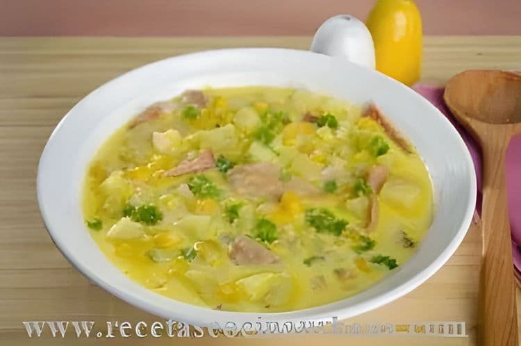 Chupe de Pollo recipe