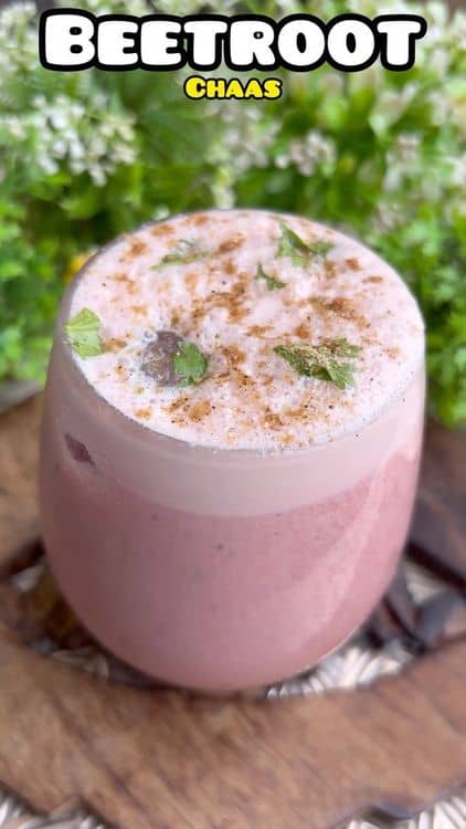 Beetroot Buttermilk aka Chaas recipe
