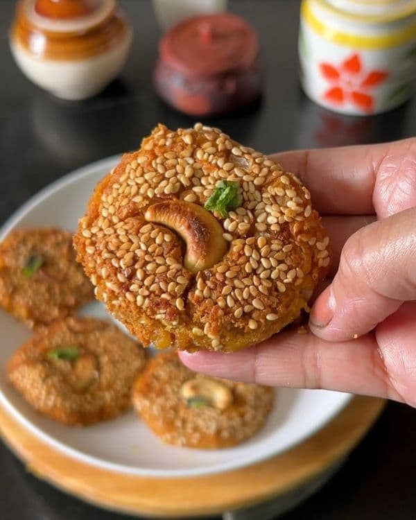 Healthy High Protein Tikki No Deep Fry recipe