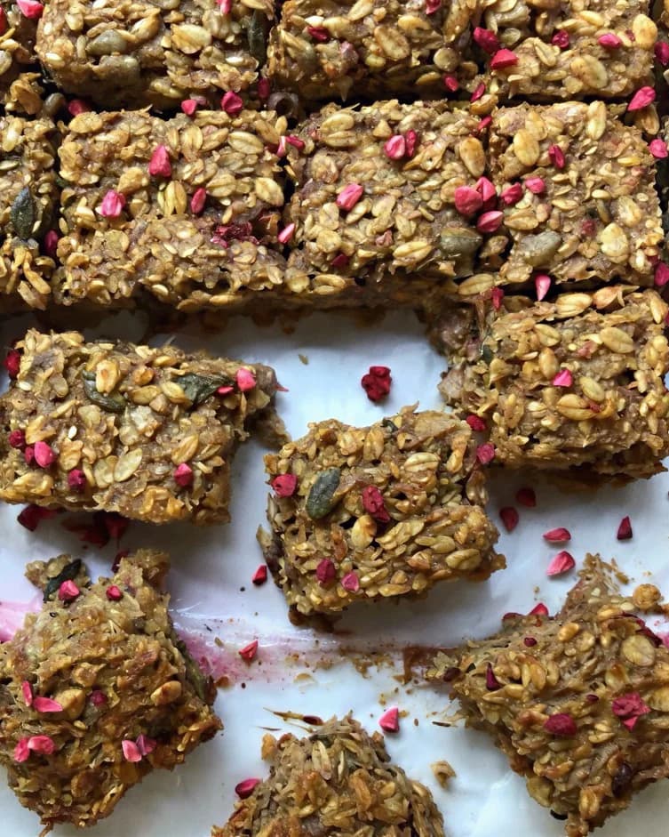 Lemon & Raspberry Flapjacks recipe