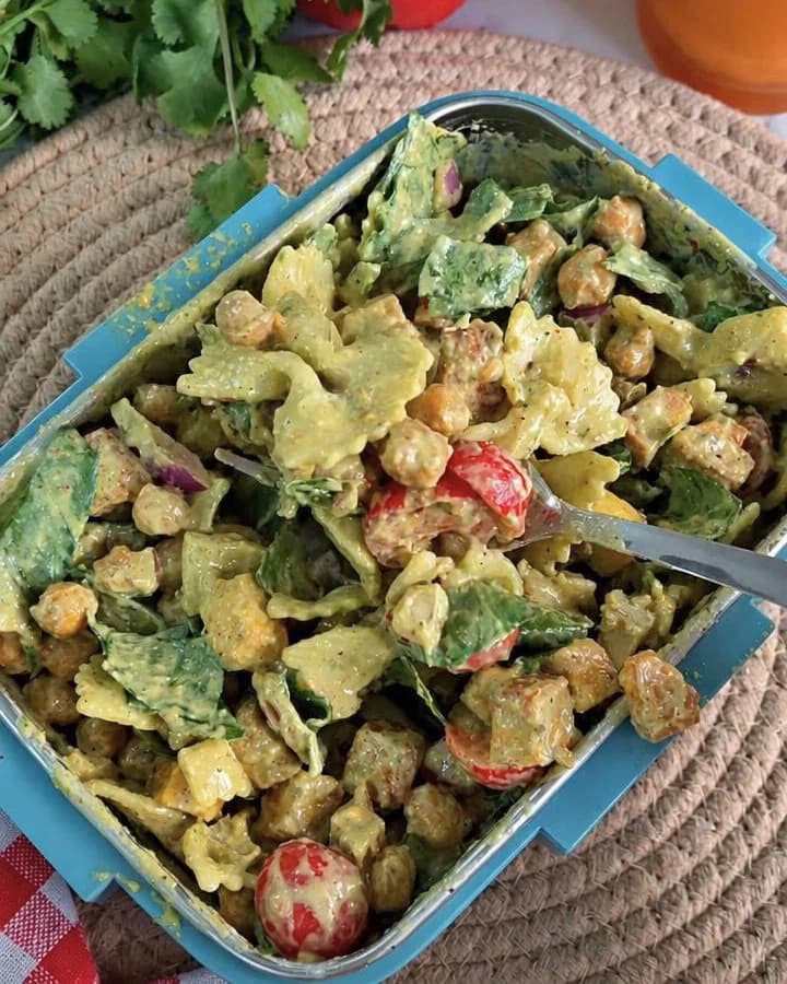 Pesto Paneer Power Bowl recipe