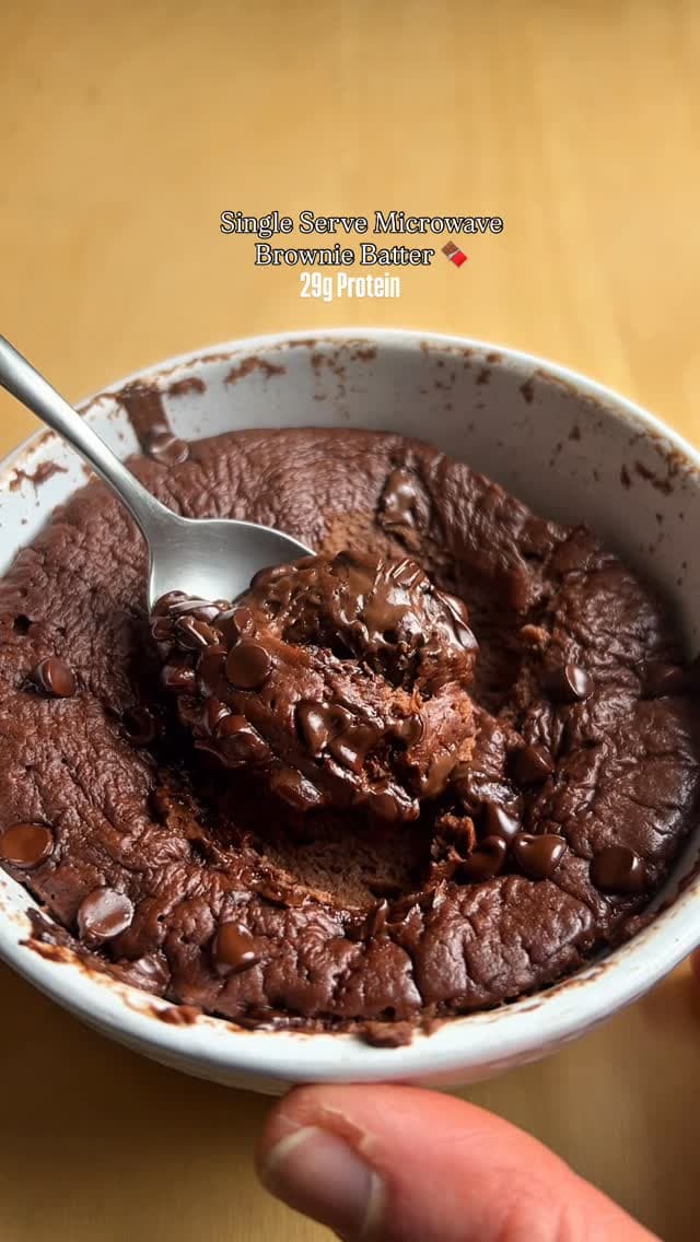 Microwave Protein Brownies recipe
