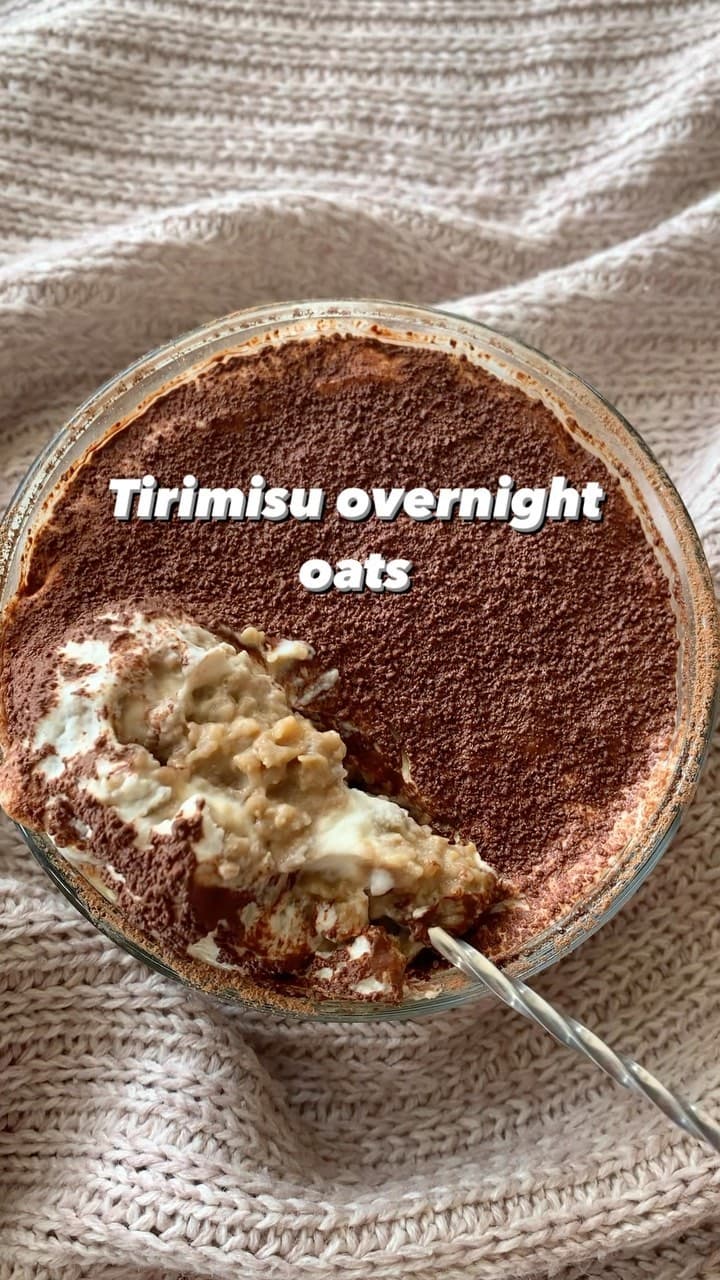 Vanilla Coffee Overnight Oats recipe