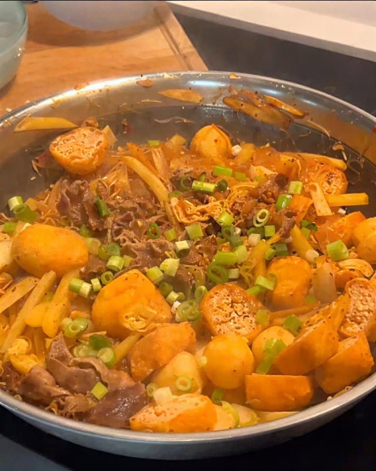 Dry Mala Hotpot with Vermicelli Noodles recipe