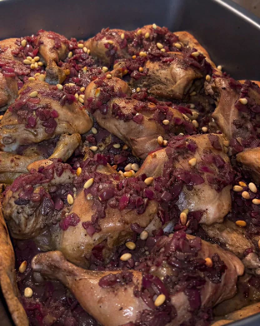 Palestinian Musakhan recipe