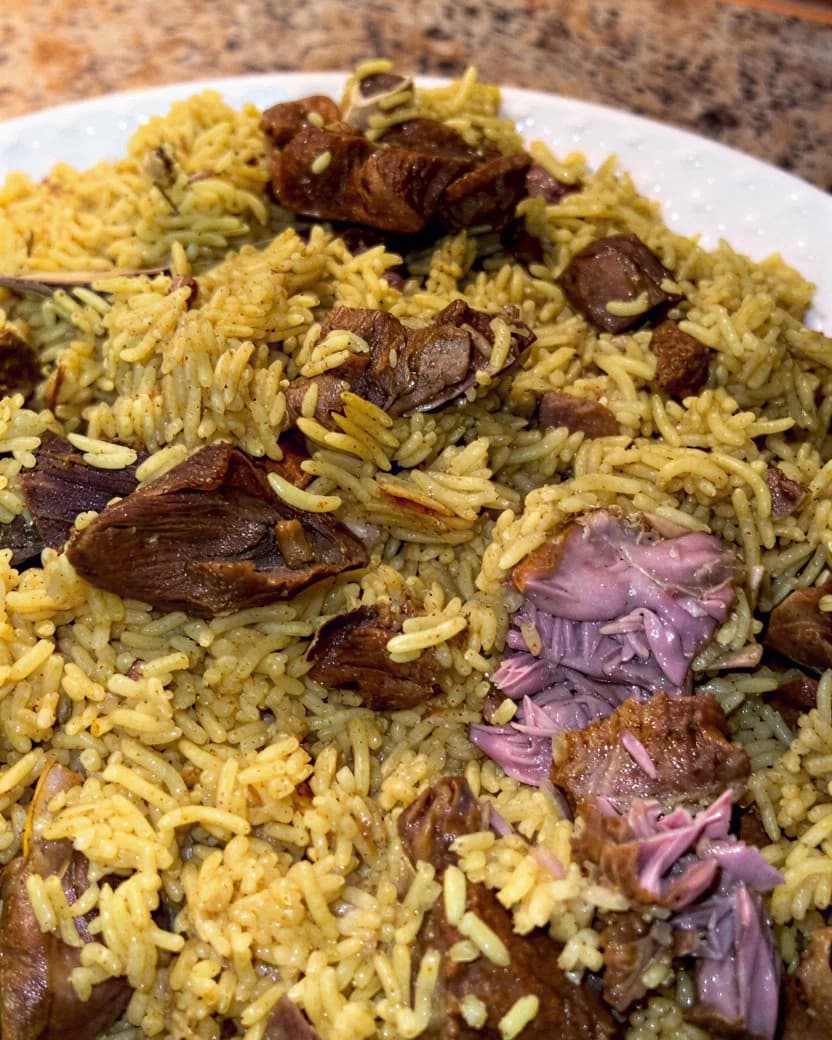 Lamb and Rice recipe