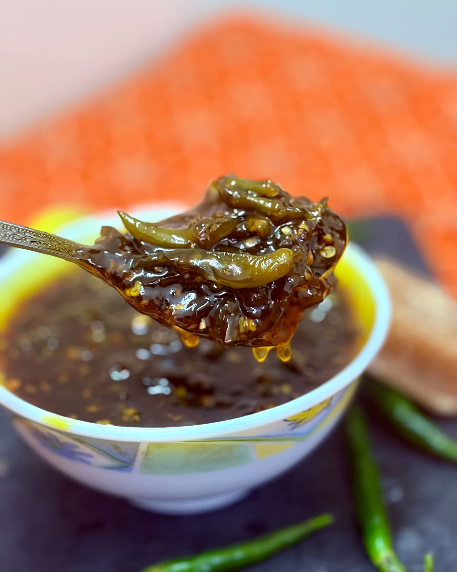 Galgal Mirchi Aachar (Instant Pahadi Recipe) recipe