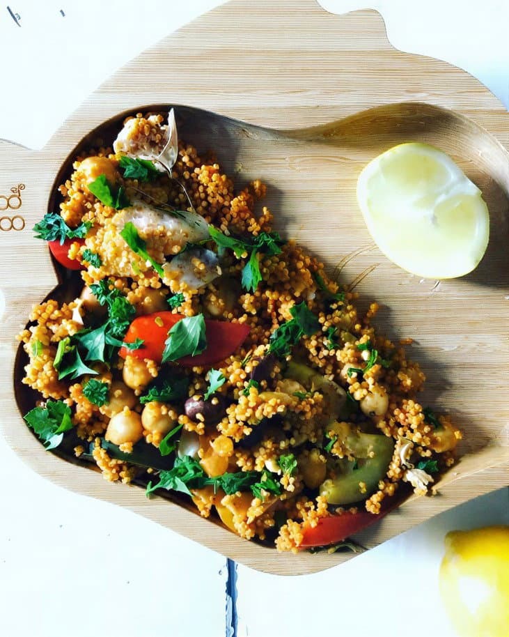 Fish Couscous with Haddock and Vegetables recipe