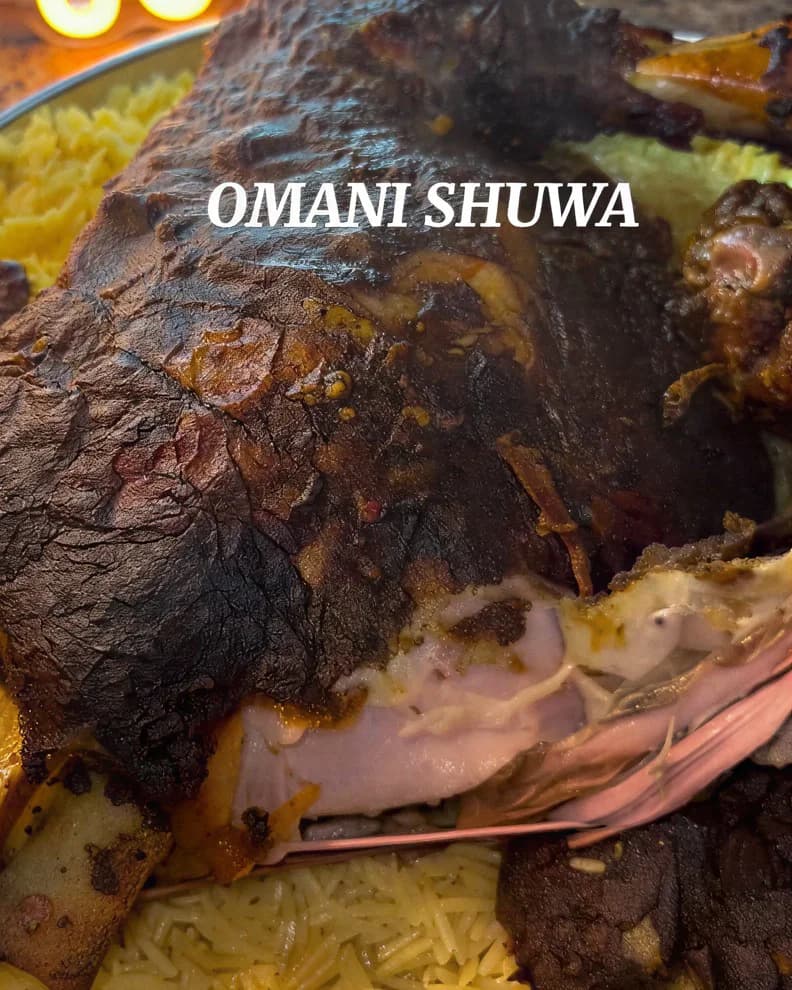 Omani Shuwa with Spiced Rice recipe