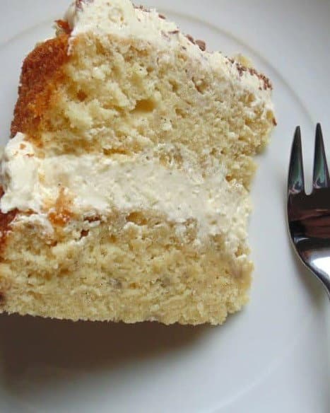 Banana Custard Cake recipe