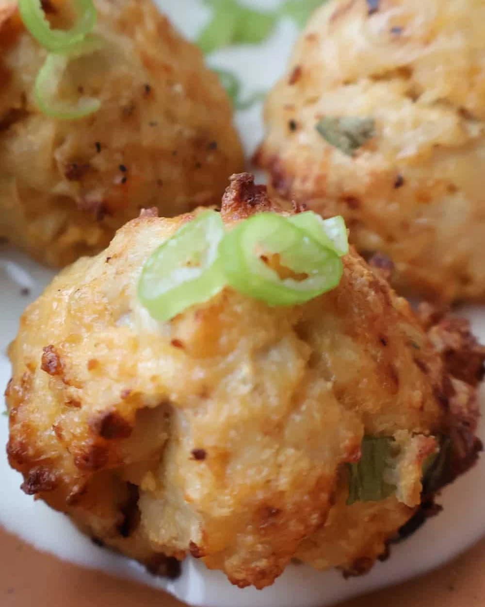 Healthy Buffalo Chicken Meatballs recipe