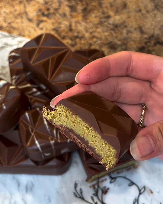Kunafa Chocolate recipe