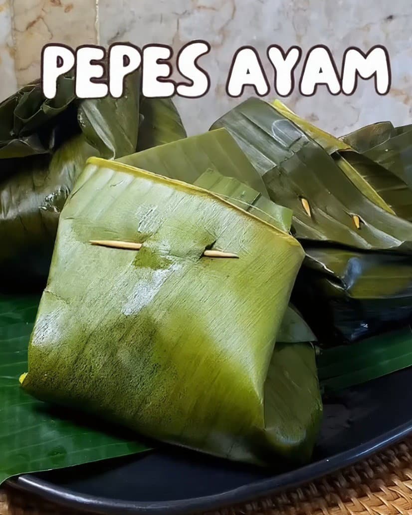 Pepes Ayam (Indonesian Steamed Chicken) recipe