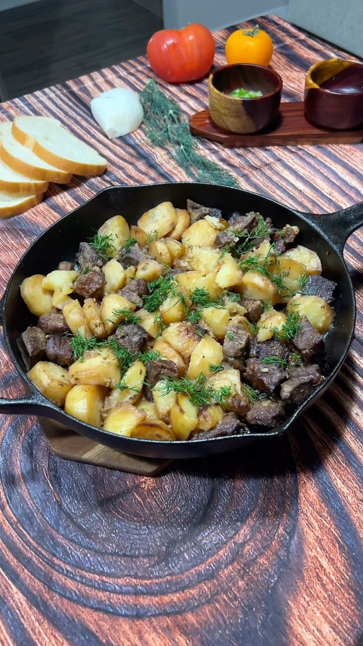 Steak & Potato Dish recipe