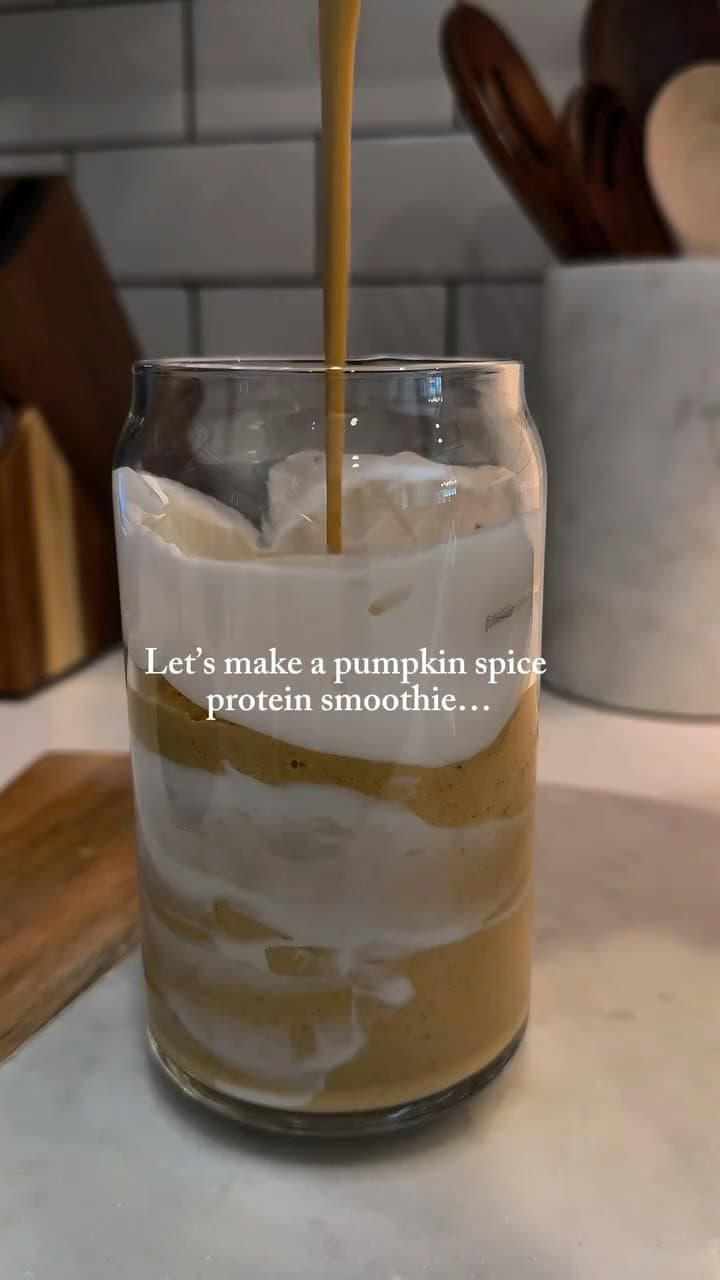 GF/DF Pumpkin Spice Protein Smoothie recipe