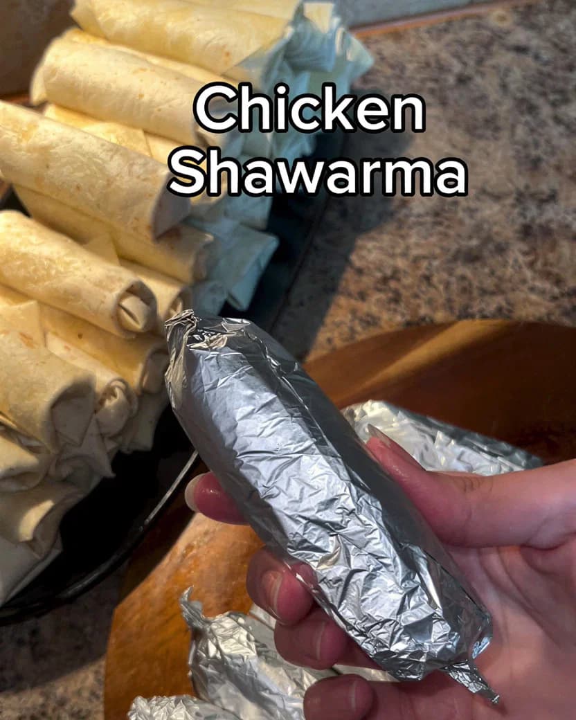 Homemade Chicken Shawarma recipe