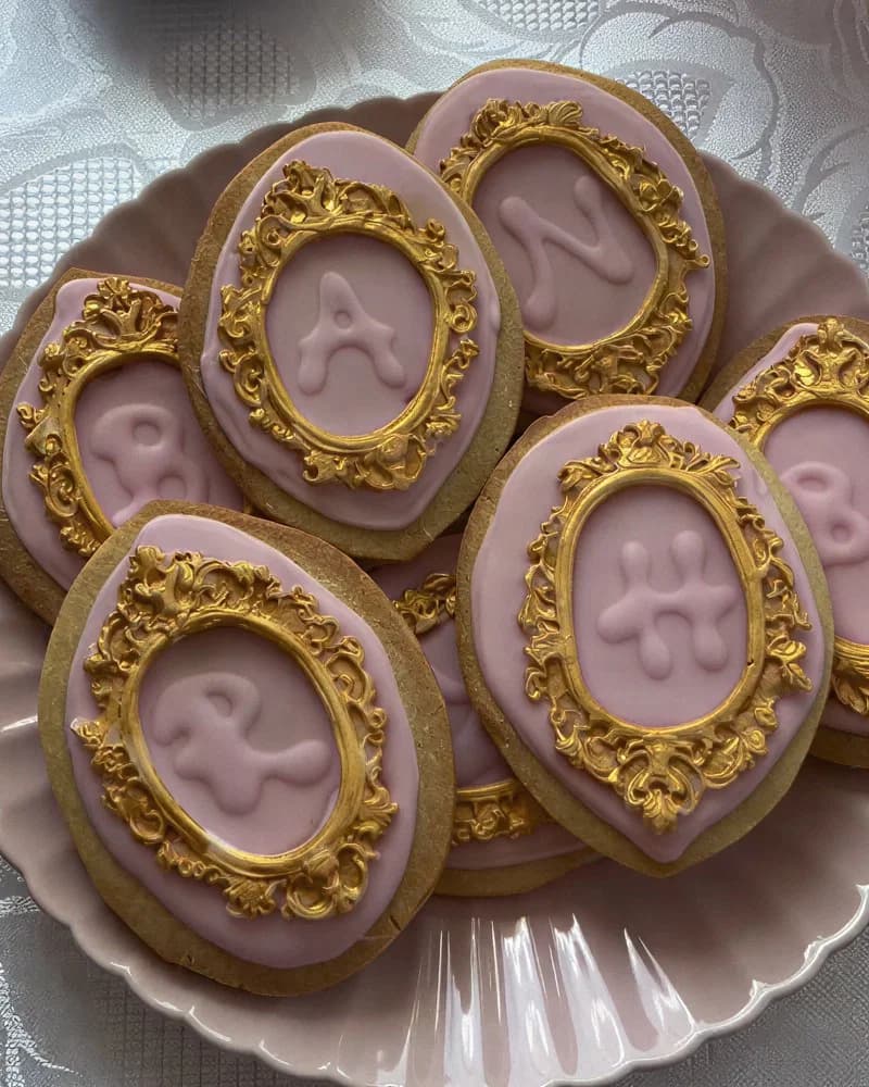 Shortbread Biscuits with Icing recipe
